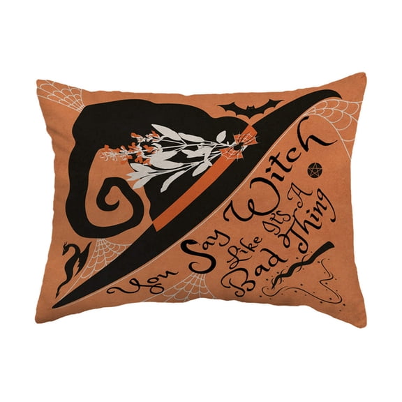 Zippered Pillow Shell Spooky Witchy Thing