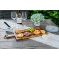 thumbnail image 2 of Lipper International Tabla Para Cortar Y Servir De Cocina De Madera De Acacia, 21-1/2" X 8-3/4" X 3/4"", 2 of 2