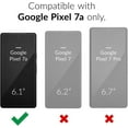 thumbnail image 2 of Designed for Google Pixel 7a Heavy Duty Case, Triple Layer Protection Shockproof Dropproof Dustproof Anti-Scratch Phone Case Cover for Google Pixel 7a,Black, 2 of 7