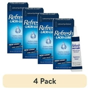(4 pack) Refresh PM Lubricant Eye Ointment Nighttime Relief For Dry Eye - 3.5 Gm