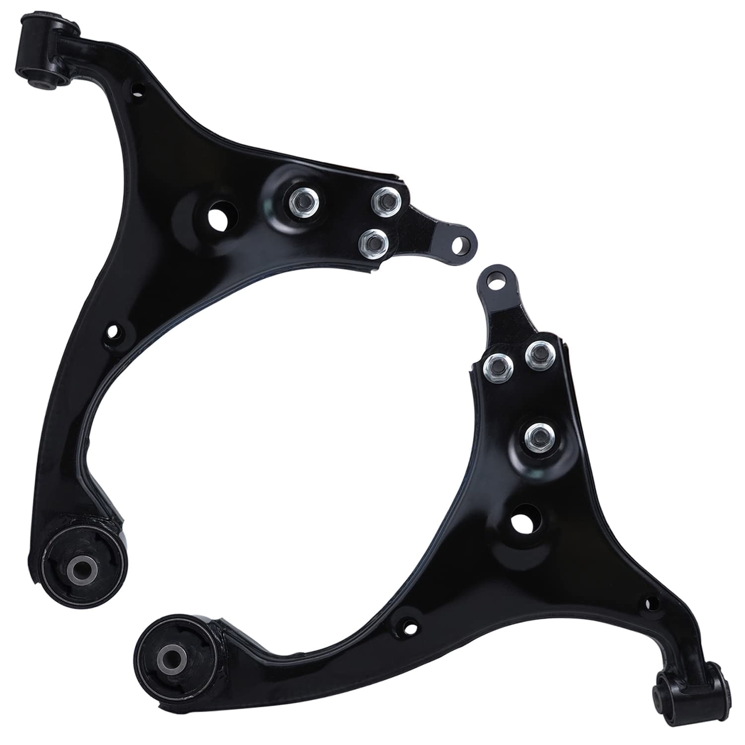 Detroit Axle - Front Control Arms for 2009-2012 Hyundai Elantra 2010 2011, 2 Lower Control Arms, 2 Lower Ball Joints, 2 Sway Bar Links Suspension Kit Replacement