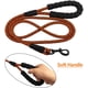 thumbnail image 2 of Correa para Perros de Cuerda Resistente, Correa para Mascotas de Nailon de 1,5 m, Correa de Agarre Acolchada Suave para Perros Grandes, medianos y Cachorros pequeños (Naranja) oso de fresa Electrónica, 2 of 4