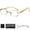 Gold, variant on Men'S Reading Glasses, Lightweight & Durable Comfort, All-Weather Indoor/Outdoor Use