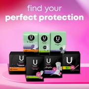 U by Kotex Balance Ultra Thin Pads with Wings, Heavy Absorbency, 32 Count