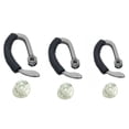 thumbnail image 1 of 3 almohadillas de repuesto del mismo tamaño bucles de gancho para la oreja kit de ajuste de repuesto de espuma para Plantronics Cs540 Savi W440 W740 W745 Wh500 Earloops Earhook Ear Bud Sleeve Part (, 1 of 4