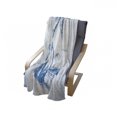 thumbnail image 4 of Surf Soft Flannel Fleece Throw Blanket, Contemporary Sketch Illustration Hawaiian Beach Surfboard Palms Ocean Water, Cozy Plush for Indoor and Outdoor Use, 50" x 60", Blue White, by Ambesonne, 4 of 6
