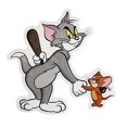 thumbnail image 2 of Sticker - Hanna Barbera - Tom & Jerry New Toys Licensed s-han-0003, 2 of 3