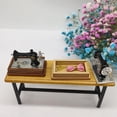 thumbnail image 6 of LeeQinersw 1/12 Scale Dollhouse Sewing Machine Miniatures Furniture For Doll House Toys Table top 1, 6 of 7