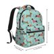 thumbnail image 2 of Balery Christmas Dachshund Mochila Escolar Impresa, Mochila Ligera para Viajes Casual, Mochila Duradera y Cómoda Multifuncional, Mochila para Laptop-One Size, 2 of 5
