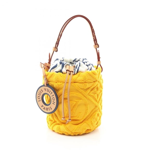 Pre-Owned Louis Vuitton LV Vacation by the Pool Bucket Shoulder Bag, Leather Pile, Women's,...