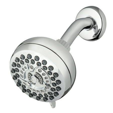 Waterpik 7-Mode Powerpulse Fixed Mount Shower Head, Chrome XRO-733