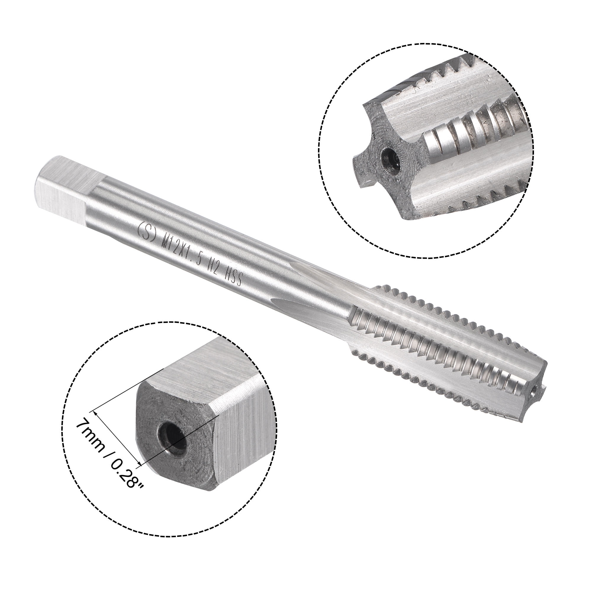 1PCS 11mm x 1.5mm Machine straight slot tap M11 x 1.5 mm superior quality （S） 