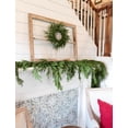 thumbnail image 5 of 24" Real Touch Norfolk Pine Wreath - Christmas Wreath for Front Door, Faux Cedar - Green - by Guvpev, 5 of 6