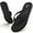Black, variant on Ecetana Womens Flip Flops Comfortable Casual Summer Beach Thong Sandals Yoga Foam Insole