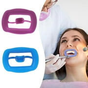 BE-TOOL 1/2/5Pcs Dental Mouth Opener Dental Cheek Retractor for Teeth Whitening Mouthguard Blue/Pink