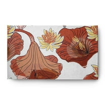 3' x 5' Simply Daisy Lotokoi Oriental Chenille Area Rug, Orange