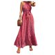 thumbnail image 1 of Vestido Largo Halter Estampado Bohemio playa Dama Casual Dara Baby  Vest022, 1 of 4