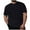 #01Black, variant on Mens Casual T-Shirts Crewneck Short Sleeve Tees Casual Plain Plus Size Shirts White 3XL
