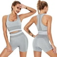 thumbnail image 2 of QRIC High Waist Tummy Control Butt Lifting Shorts for Women Sports Workout Biker Yoga Shorts, 2 of 6