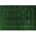 thumbnail image 1 of Ahgly Company Indoor Rectangle Persian Emerald Green Traditional Area Rugs, 6' x 9', 1 of 4