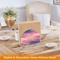 thumbnail image 5 of Table Napkin Holder, One Sizex2 Kitchen Napkin Holder Acrylic Napkin Holder Restaurant Napkin Holder Cartoon Beautiful Pink Sky, 5 of 9