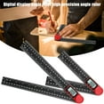 thumbnail image 3 of HLONK Clearance! NEW Digital Angle Finder Protractor 2In1 Angle Finder Ruler W/ For DIY-- V3E0, 3 of 8