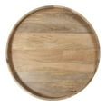 thumbnail image 5 of Kate and Laurel Avery Round Coffee Table, 30 x 30 x 18, Natural Wood, Decorative Mid-Century Modern Coffee Table for Storage and Display, 5 of 8