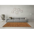 thumbnail image 3 of Ahgly Company Indoor Square Oriental Brown Industrial Area Rugs, 6' Square, 3 of 4