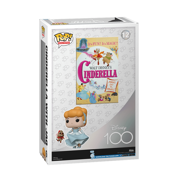 Funko Pop! Movie Poster: Disney 100 - Cinderella Vinyl Figure