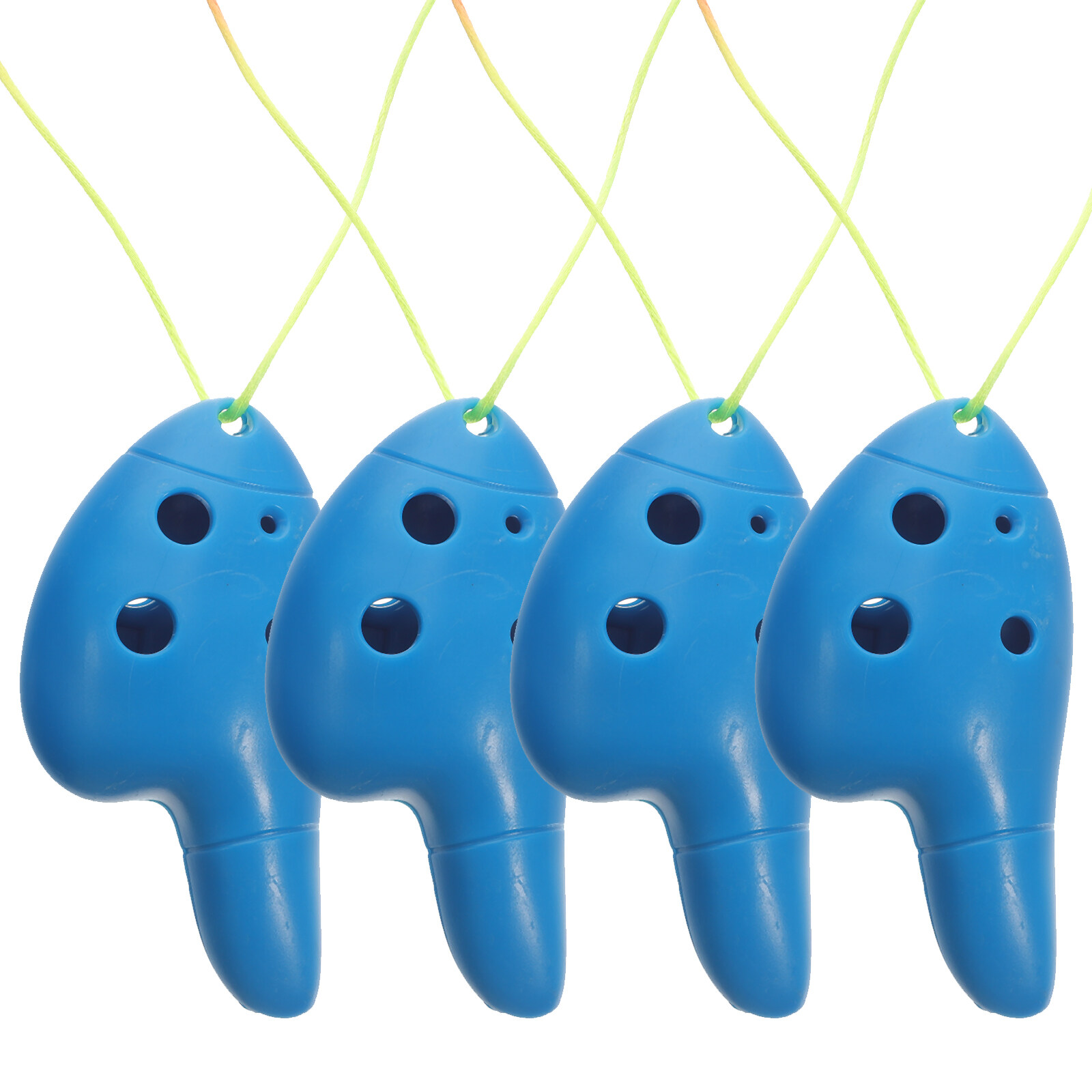 Ocarina instrument 4Pcs Children Ocarina 6 Hole Plastic Ocarina