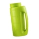 thumbnail image 4 of Esparcidor de hielo de 2 l con mango ergonómico, dispensador con orificios de apertura ajustables, esparcidor de césped para exteriores y patios. verde, 4 of 8