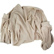 Shein Crop Top Knitted Long-Sleeve Shirt - Girls / Small - Beige (Refurbished)