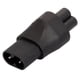 thumbnail image 3 of Adaptador de corriente en ángulo IEC320 C8 para enchufe de alimentación, 3 of 9