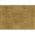thumbnail image 1 of Ahgly Company Indoor Rectangle Abstract Brown Modern Area Rugs, 7' x 9', 1 of 4