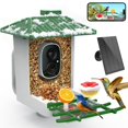 thumbnail image 1 of Comedero inteligente para pájaros Kasukani 2K HD WiFi con cámara de energía solar, 1 of 7