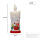 thumbnail image 3 of ckepdyeh Velas cónicas sin llama Velas eléctricas navideñas Velas artificiales navideñas Luces nocturnas decorativas A, 3 of 8