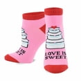 thumbnail image 5 of TeeHee Women's Men's Wedding Cotton No Show Socks 6-Pack, 5 of 6