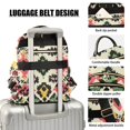 thumbnail image 4 of JIALIOU Mini Backpack Purse for Women Quilted Casual Daypack Small Travel Shoulder Bag, Colorful Aztec Pattern, 4 of 7