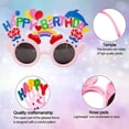thumbnail image 3 of Gafas De Pastel De Cumpleaños De Crema Dulce Gafas De Sol Para Fiesta De Feliz Cumpleaños, 3 of 5