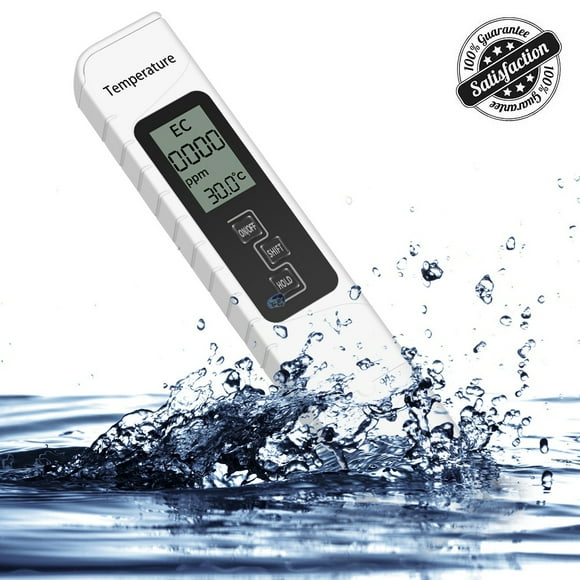 Probador de agua ANGGREK Digital EC TDS para agua potable piscina acuario