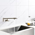 thumbnail image 3 of Cfowner Pot Filler Folding Faucet for Bar, Wall Mount Kitchen Faucet with Double Joint Swing Arm, Brushed Nickel, 3 of 5