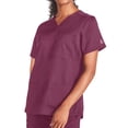 thumbnail image 2 of Reebok Women's Scrubs Short Sleeve Scrub Top, 1 Pack, Sizes S - 3XL, 2 of 12