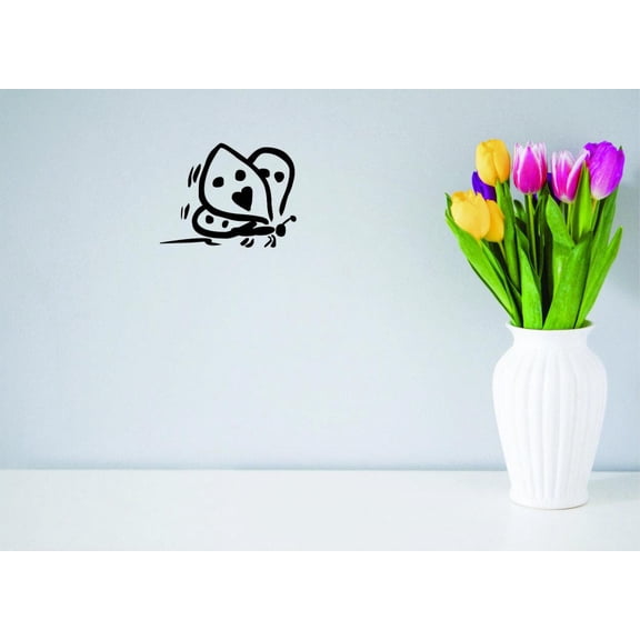 Custom Wall Decal Sticker Butterfly Home Decor :20 X20"