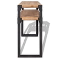 thumbnail image 3 of vidaXL Console Table Solid Acacia Wood 120x40x85 cm, 3 of 5