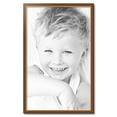 thumbnail image 2 of ArtToFrames 23" x 37" Honey with Gold Picture Frame, 23x37 inch Brown MDF Poster Frame (WOM-4446), 2 of 7