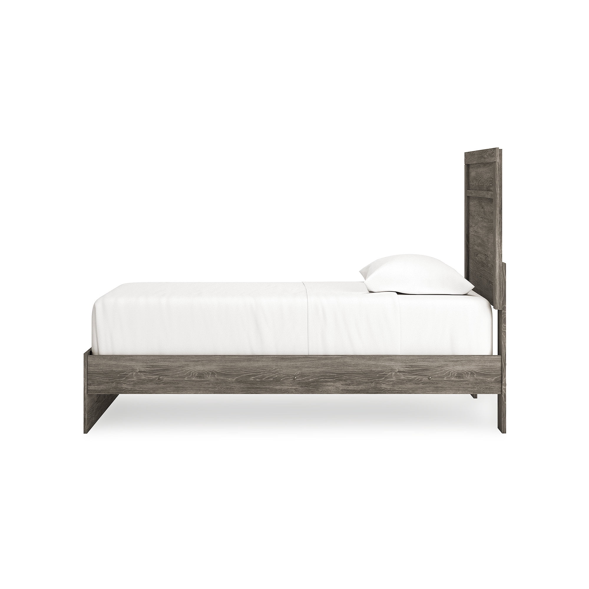 Signature Design by Ashley Ralinksi Kids Twin Panel Bed, Gray, Includes Headboard, Footboard and Rails