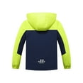 thumbnail image 7 of MGEOY Boys Rain Jackets Lightweight Waterproof Hooded Raincoats Windbreakers for Kids, 7 of 7