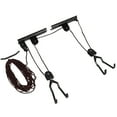 thumbnail image 2 of FONDOTIN Pulley System Ceiling Storage Rack for Garage Space Saving and Bike Organization, 2 of 7