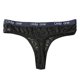 thumbnail image 3 of Gibobby Braguitas Slim Fit Mujeres T Back Bragas sin Tanga Sexy Encaje Deportes Fitness Mujeres Transparente T Pantalones （Negro， L), 3 of 5