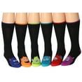thumbnail image 4 of James Fiallo Mens 12-Pairs Funny Funky Crazy Novelty Colorful Patterned Dress Socks M211-12, 4 of 4